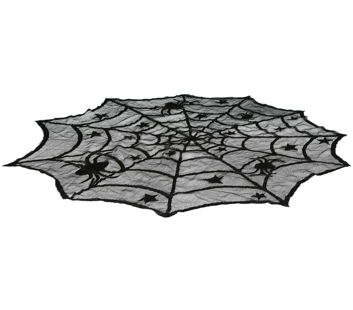 GP26823 – Halloween Spinnennetz Dekoration Tisch – Farbe: Schwarz