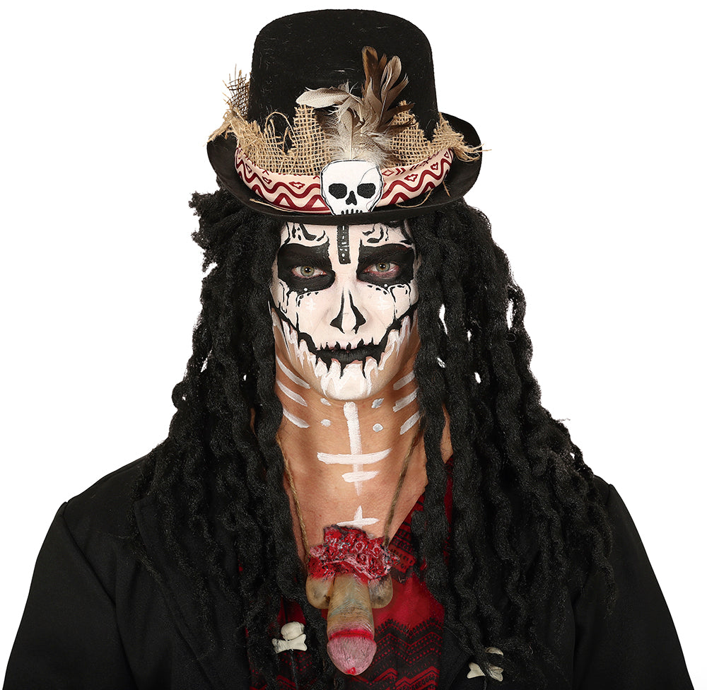 GP26824 – Voodoo Halloween Kette Gruselige Accessoires – Farbe: Natural