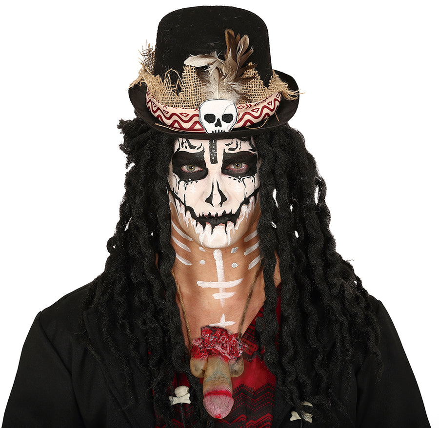 GP26824 – Voodoo Halloween Kette Gruselige Accessoires – Farbe: Natural, Ansicht 2