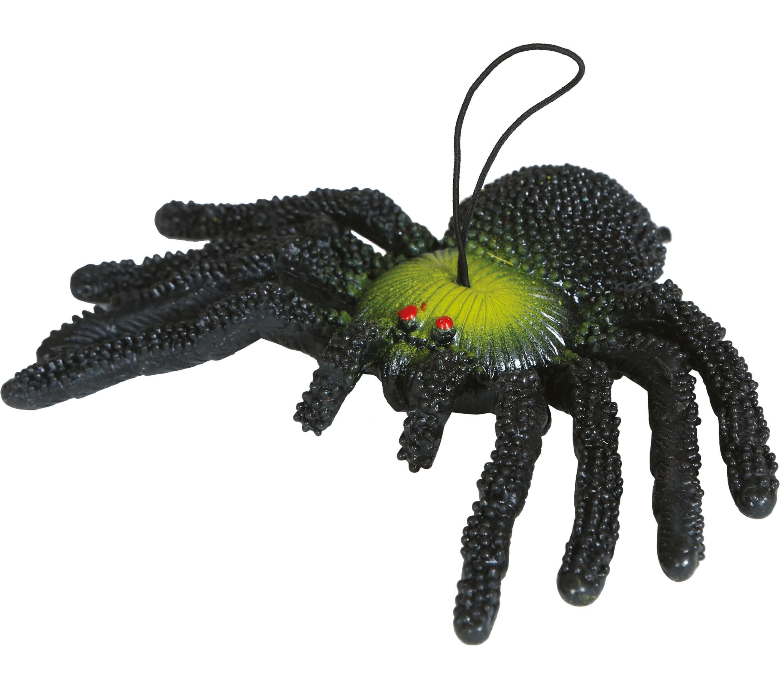 GP26830 – Tiere Halloween Dekoration Realistische Spinne – Farbe: Schwarz