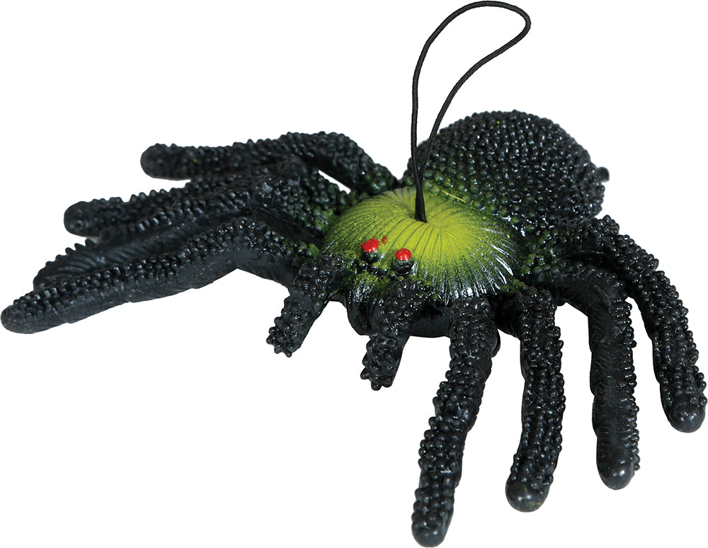 GP26830 – Tiere Halloween Dekoration Realistische Spinne – Farbe: Schwarz