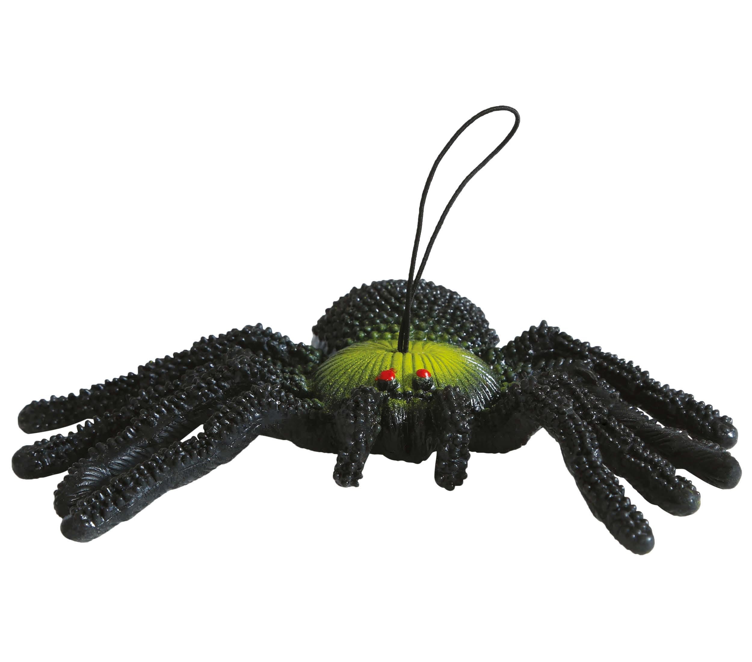 GP26830 – Tiere Halloween Dekoration Realistische Spinne – Farbe: Schwarz