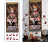 GP26845 – Halloween Puppe Aufkleber Blutige Puppe – Farbe: Mehrfarbig