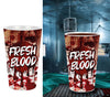 GP26848 – Halloween Becher Blutige Party Dekoration – Farbe: Rot