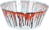 GP26853 – Halloween Party Deko Gruselige Schale Bluttropfen – Farbe: Rot