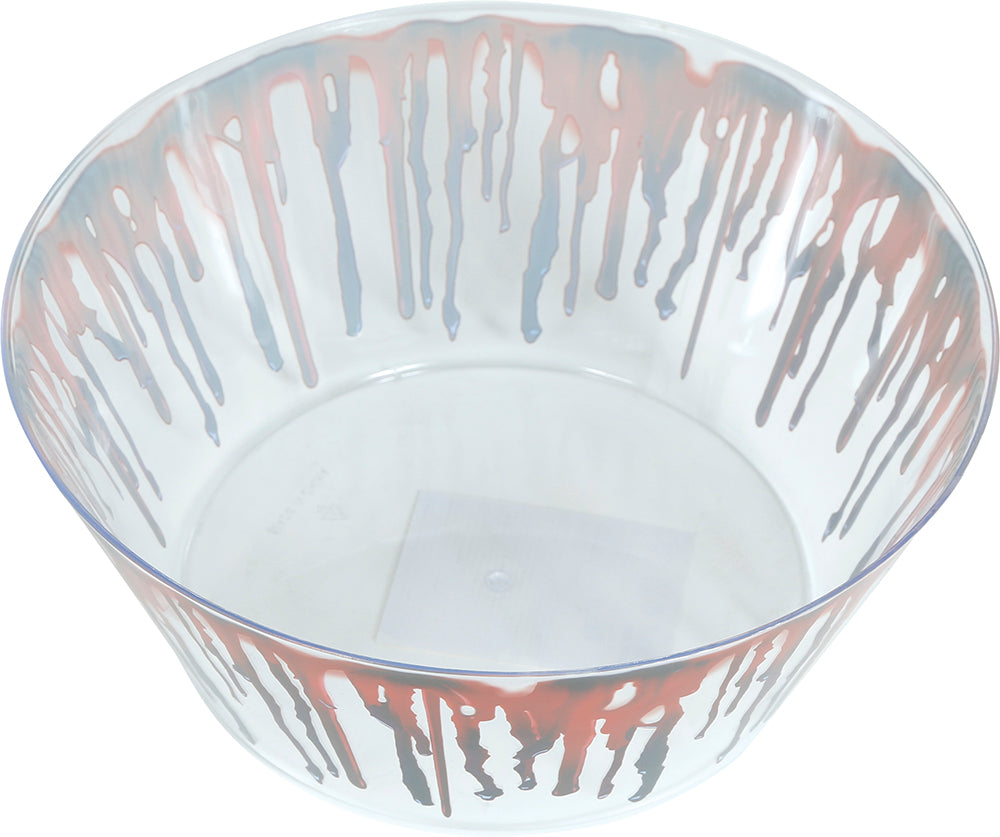 GP26853 – Halloween Party Deko Gruselige Schale Bluttropfen – Farbe: Rot