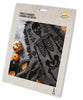 GP26855 – Halloween Skelett Tischdeko Läufer – Farbe: Schwarz