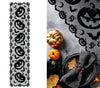 GP26856 – Halloween Tischläufer Kürbis Design Party – Farbe: Schwarz