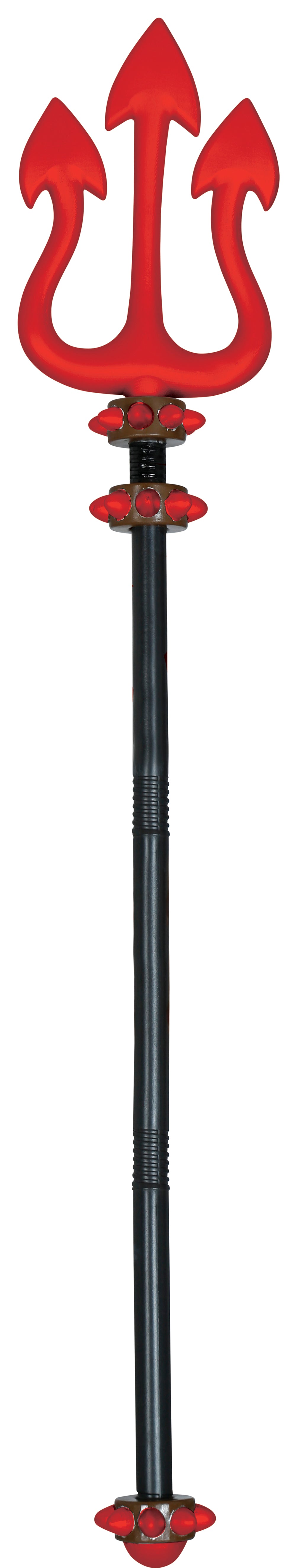 GP26857 – Dämon Dreizack Halloween Rot Teufel – Farbe: Mehrfarbig