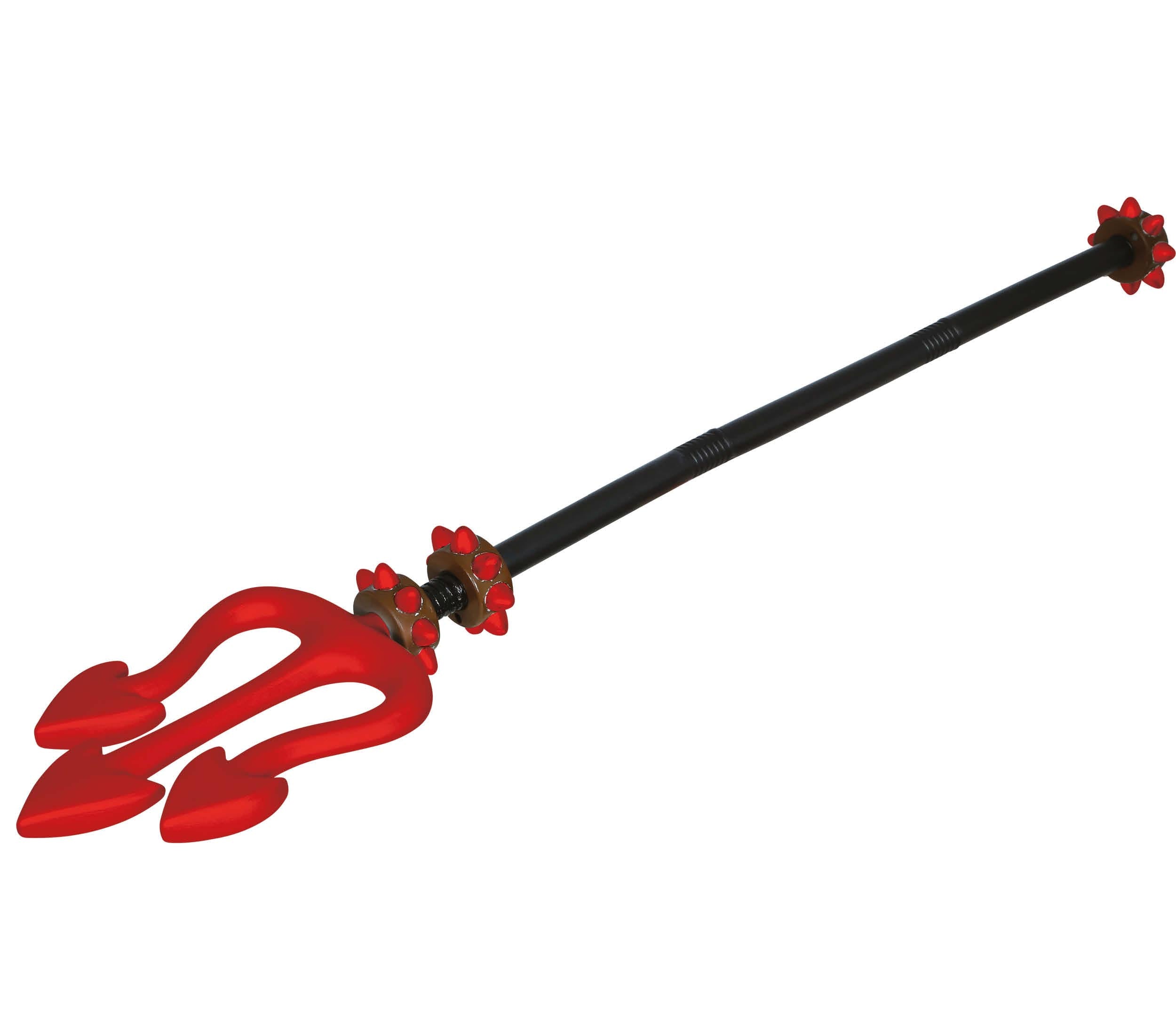GP26857 – Dämon Dreizack Halloween Rot Teufel – Farbe: Mehrfarbig