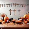 GP26875 – Religion Halloween Deko Kreuze Girlande – Farbe: Mehrfarbig