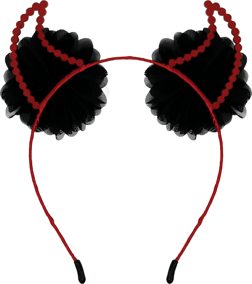 GP26879 – Dämonische Hörner Stirnband – Farbe: Mehrfarbig