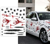 GP26898 – Halloween Autoaufkleber Deko – Farbe: Mehrfarbig