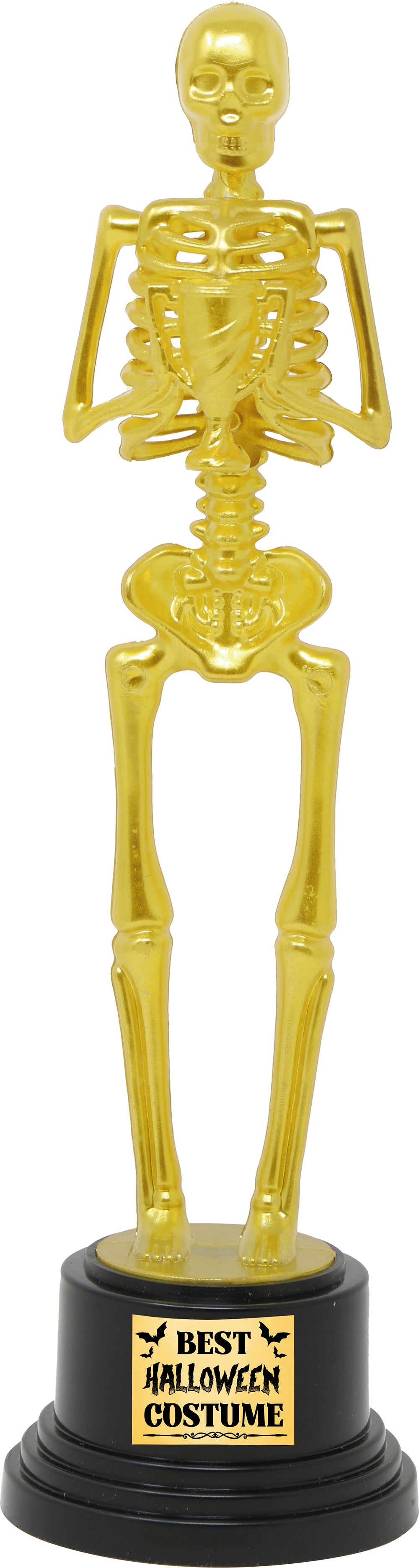GP26910 – Halloween Skelett Trophäe Preis Statue – Farbe: Mehrfarbig