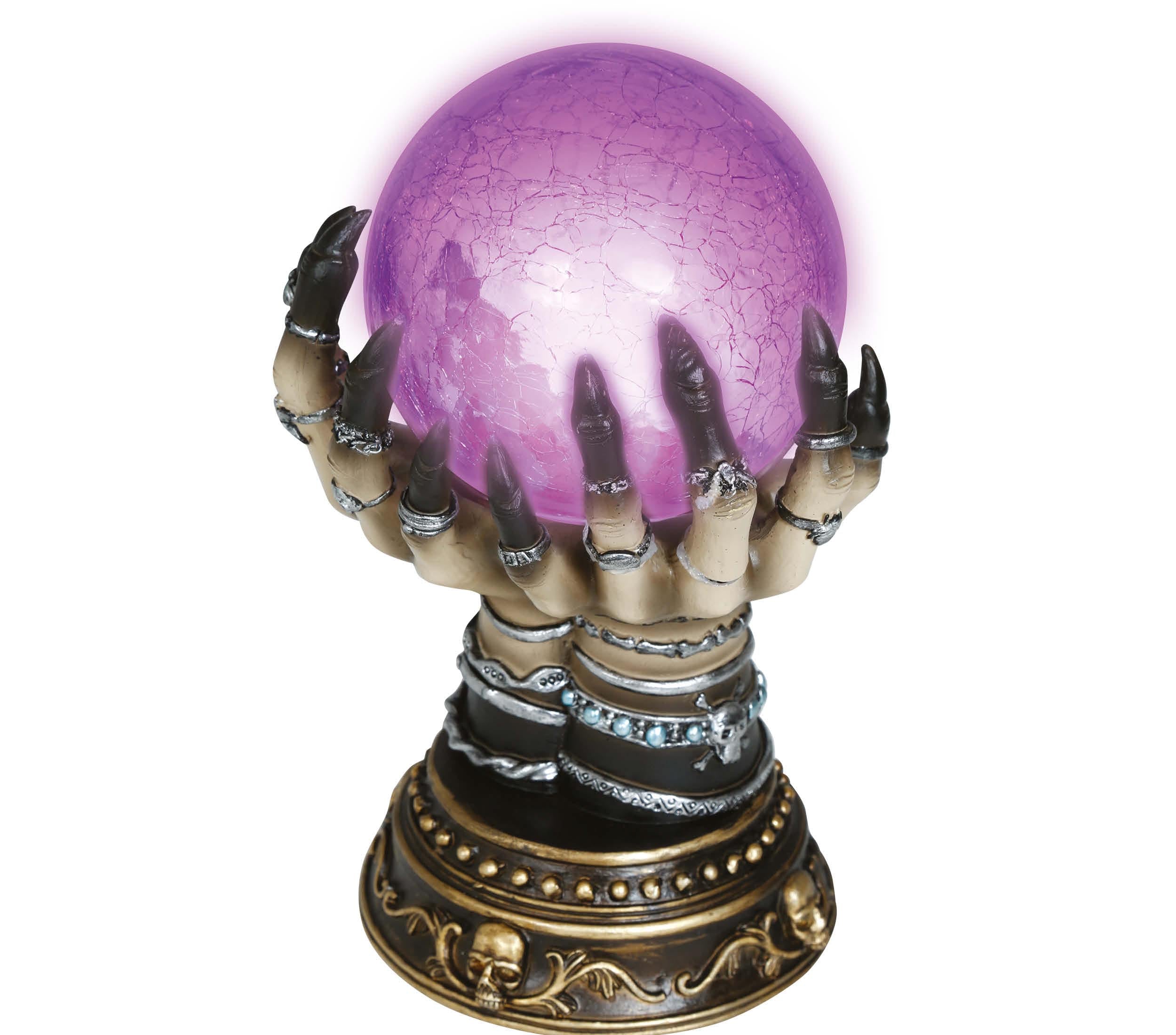 GP26940 – Halloween Hexenkugel Mit Mystischer Wahrsagerkugel – Größe: Standard