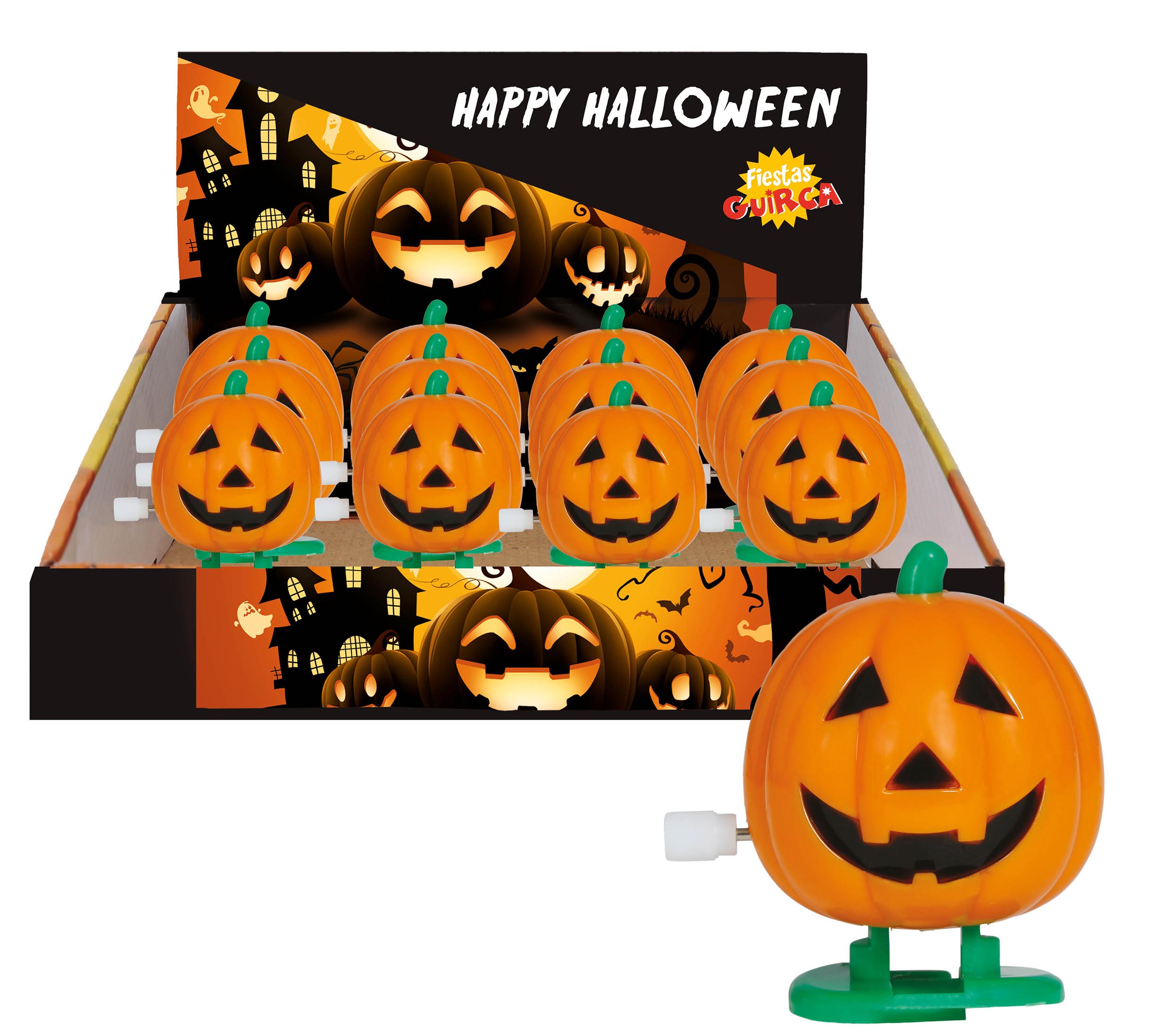 GP26944 – Halloween Kürbis Aufziehbare Überraschung – Größe: Standard