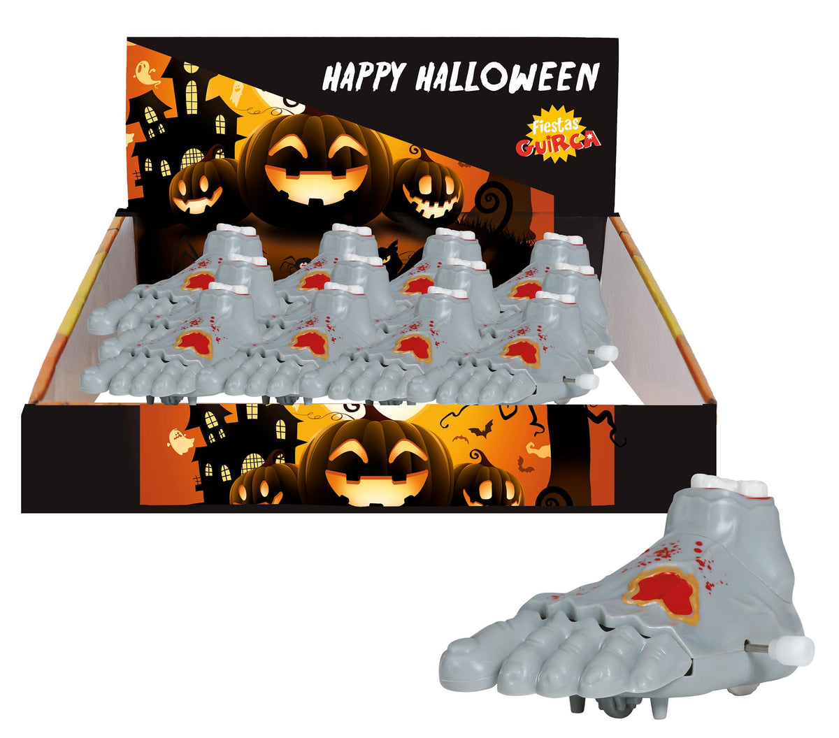 GP26945 – Halloween Zombie Fuß Spielzeug – Größe: Standard