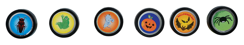 GP26951 – Halloween Stempelset Kürbis Hexe Spinne – Größe: Standard