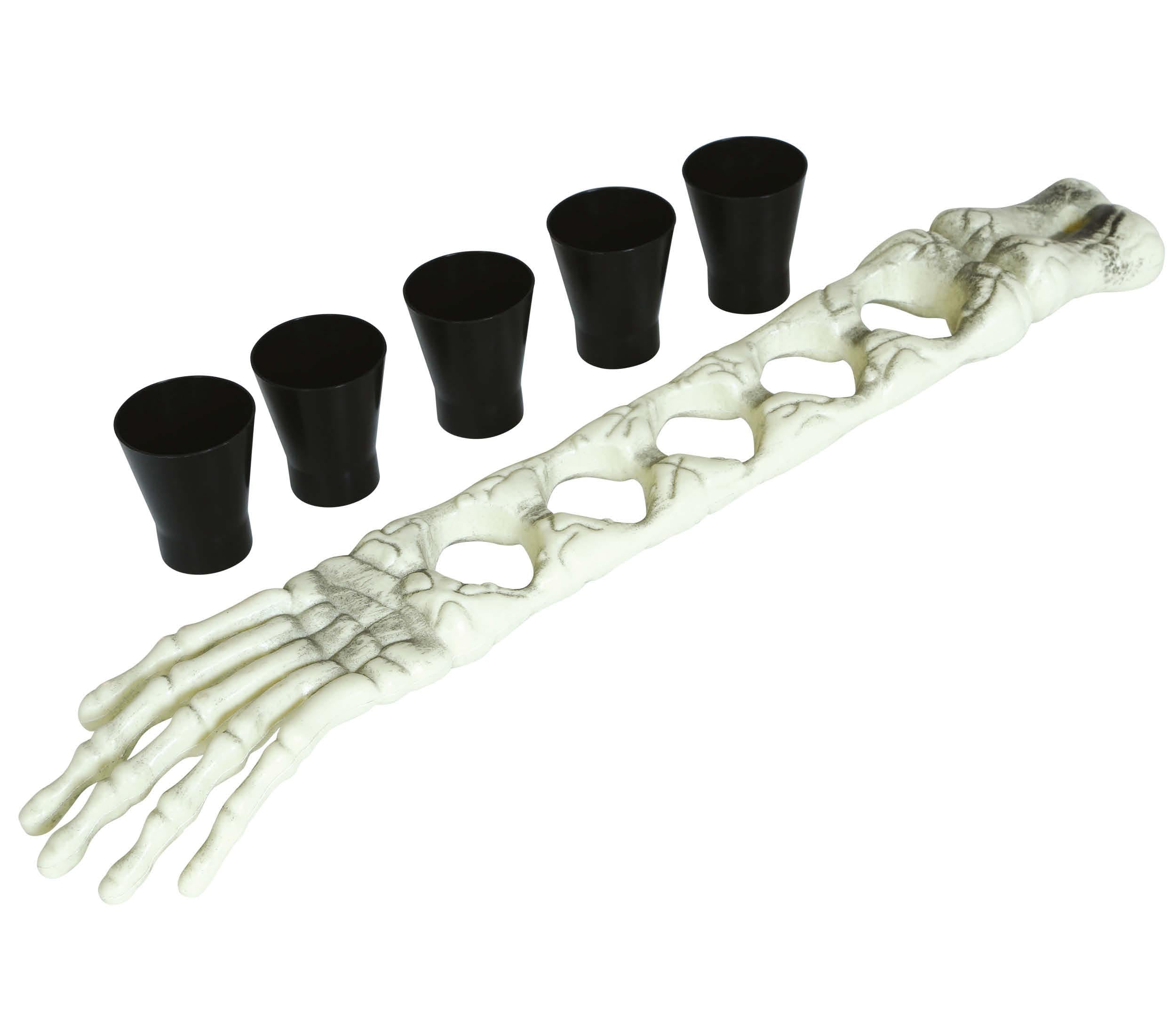 GP26953 – Halloween Skelett Arm Schnapsgläser Party – Größe: Standard