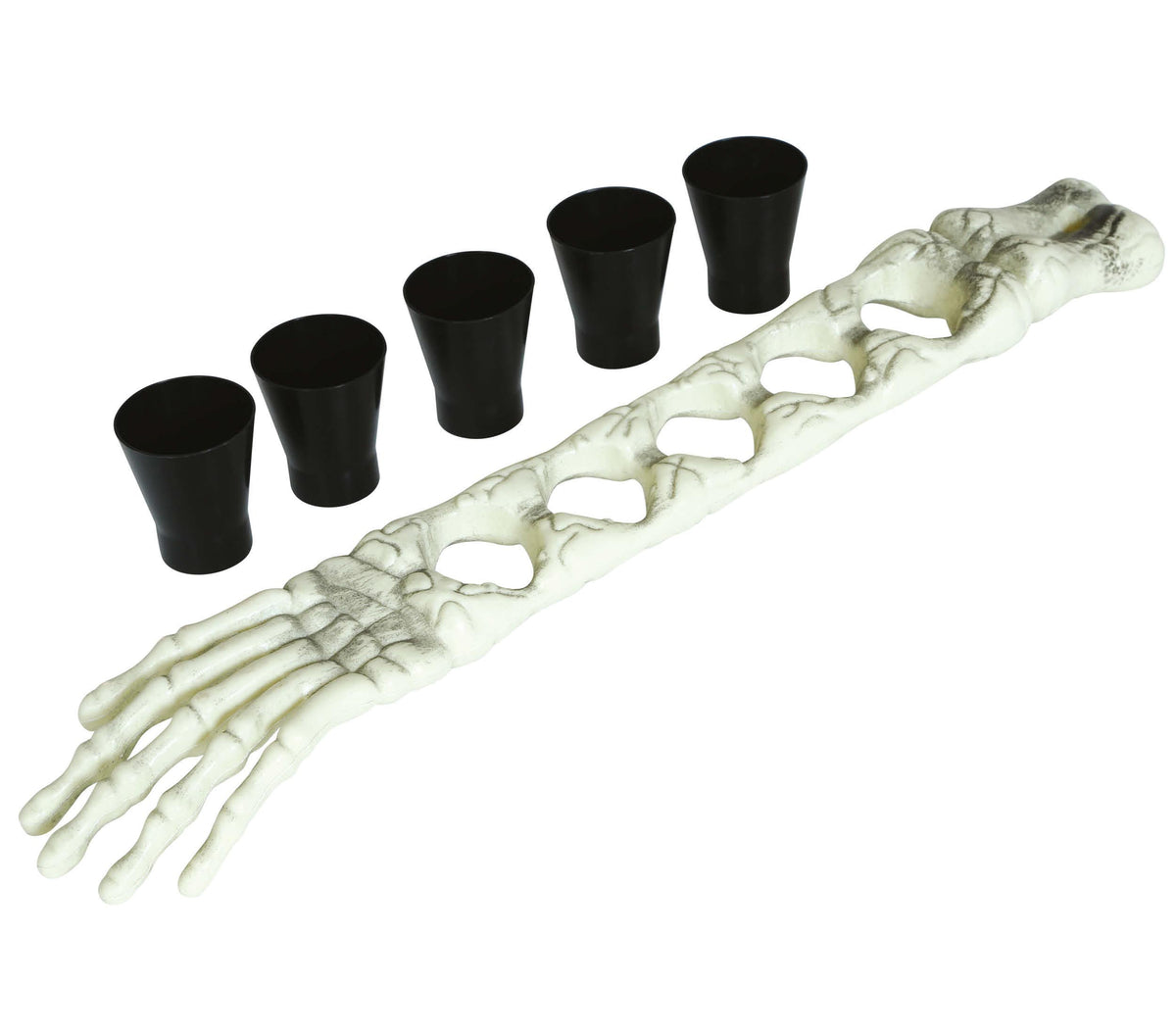 GP26953 – Halloween Skelett Arm Schnapsgläser Party – Größe: Standard