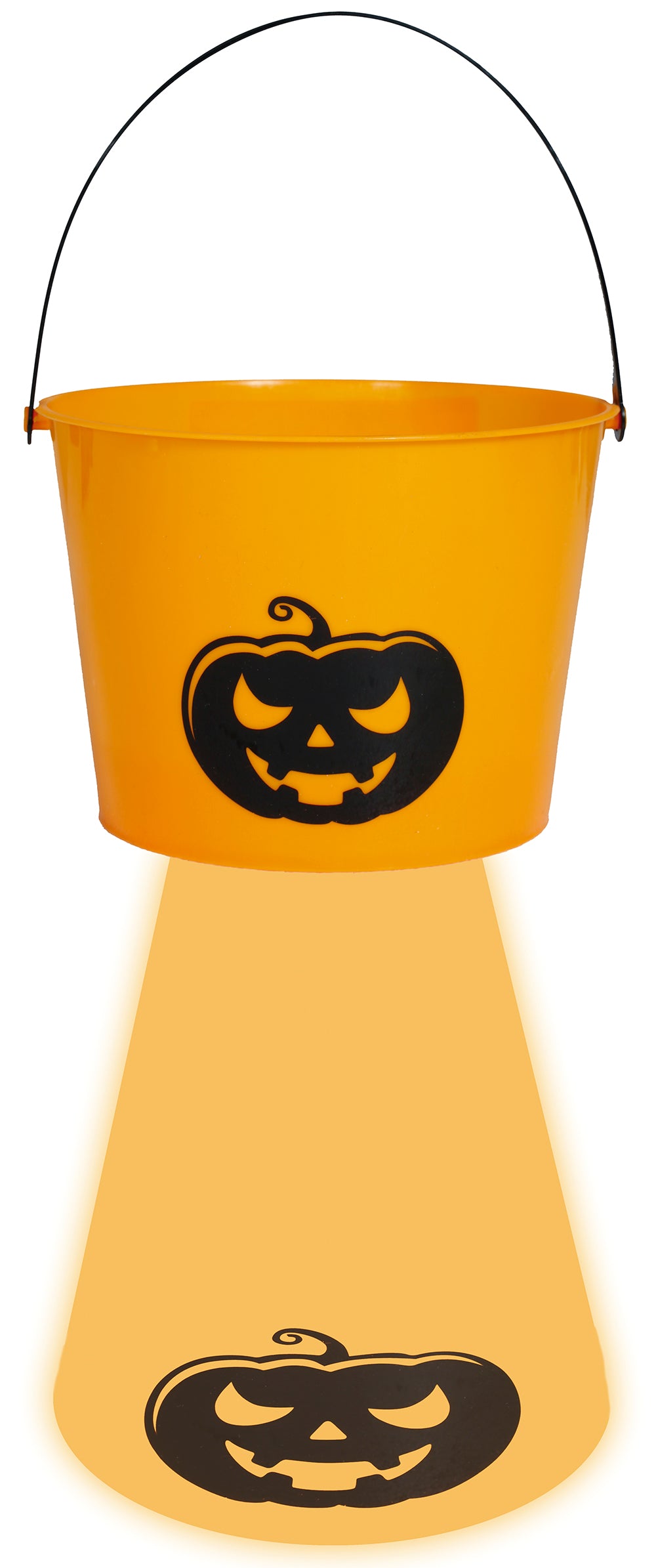 GP26957 – Halloween Kürbiseimer Süßigkeiten Sammler – Größe: Standard
