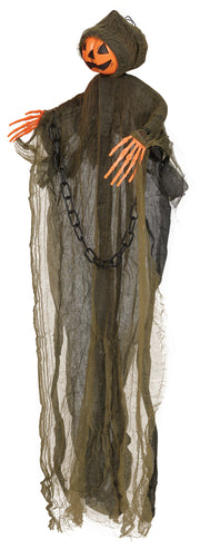 Kürbisgeist Hängefigur 98 cm Halloween, Bild 3