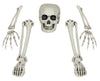 GP26979 – Skelett Knochen Set Halloween – Farbe: Weiß