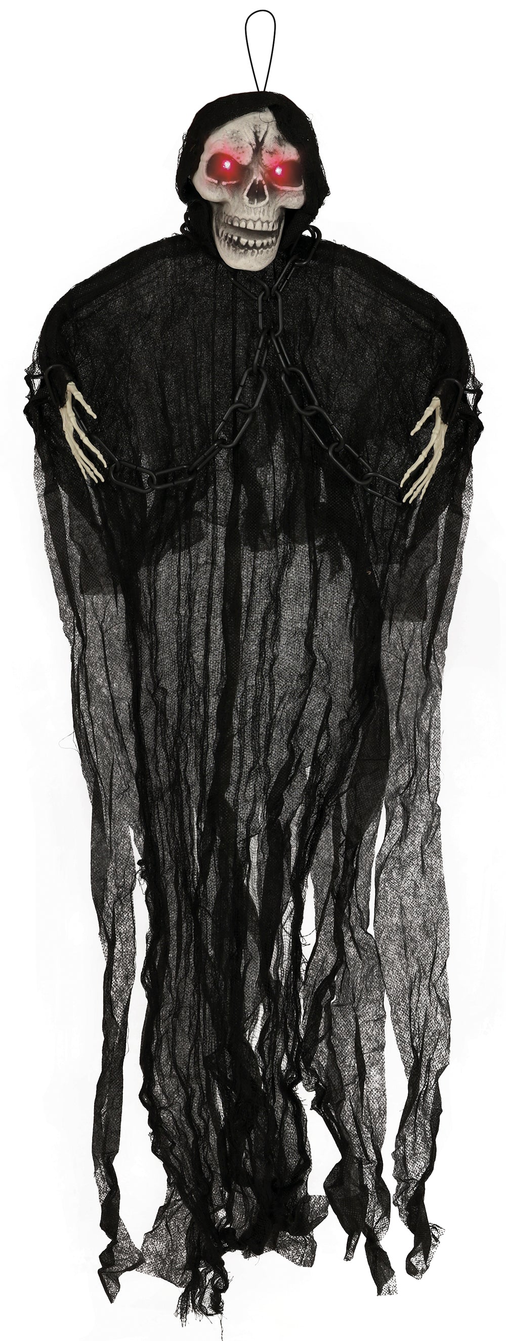 GP26980 – Skelett Geisterhafte Halloween Deko – Farbe: Schwarz