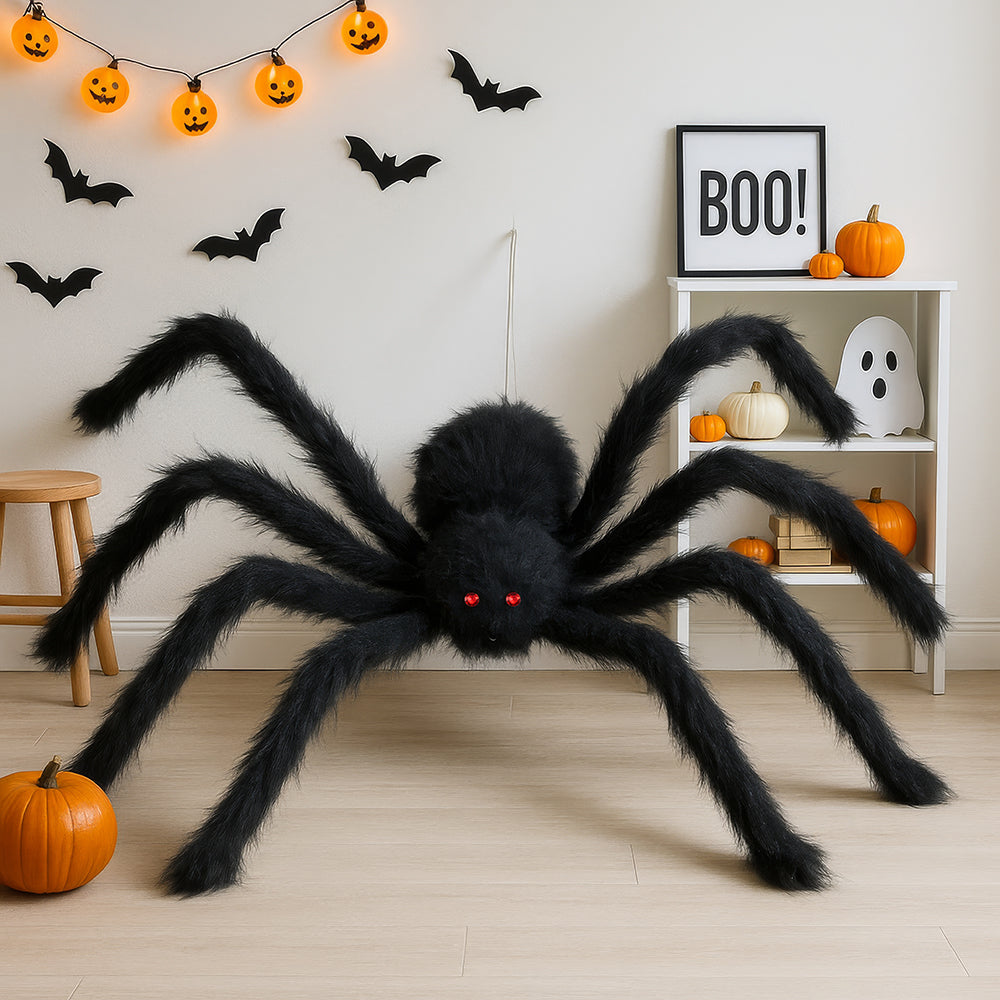 GP26984 – Halloween Spinnen Dekoration – Farbe: Schwarz