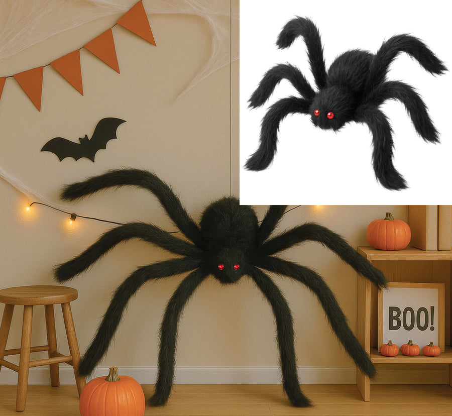 GP26985 – Halloween Spinne Dekoration Riesen – Farbe: Schwarz, Ansicht 2