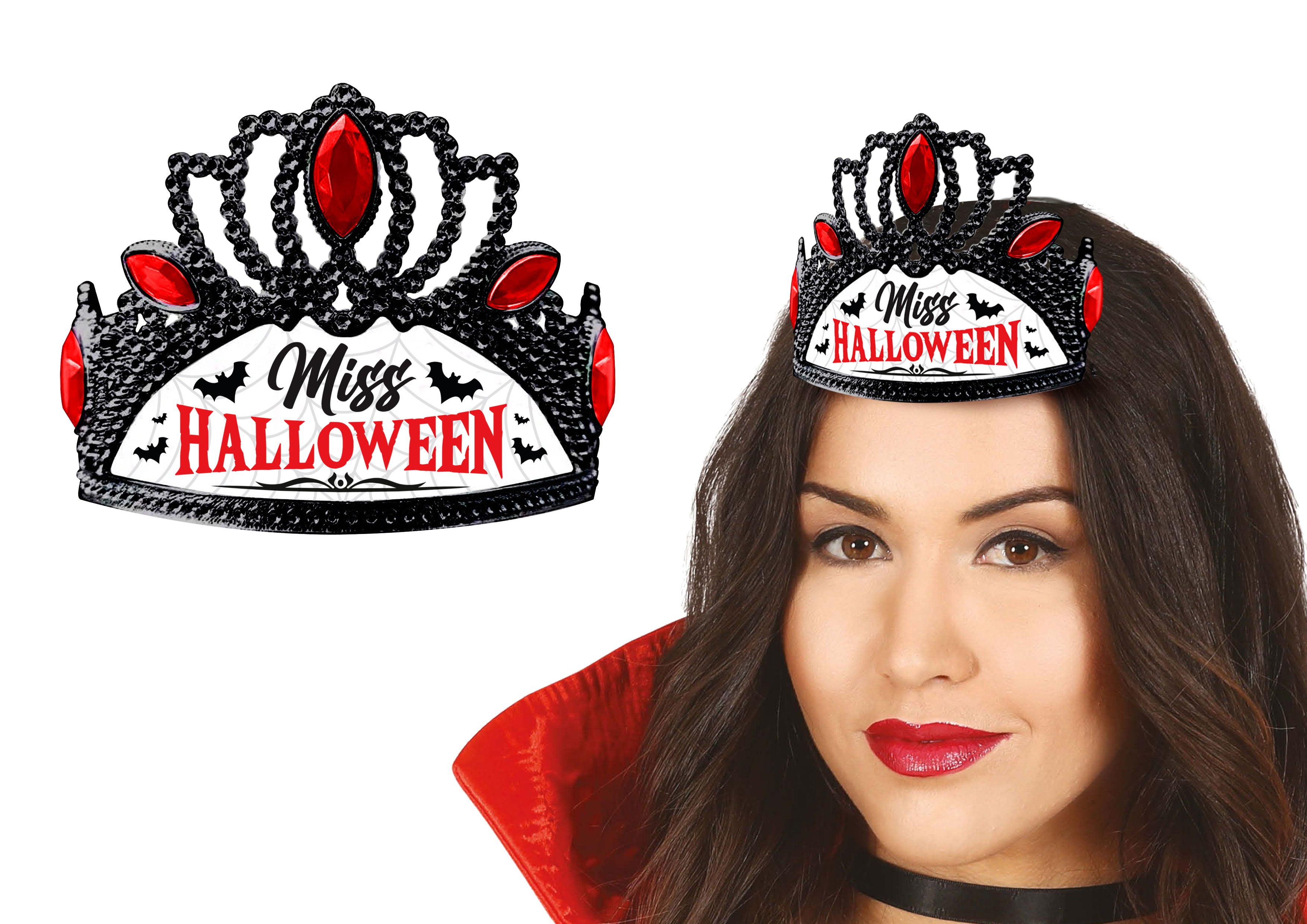 GP26990 – Halloween Tiara Königliche Zauberkrone – Farbe: Mehrfarbig
