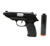 GP27025 – Polizei Agent Pistole Lautloser Auftritt – Farbe: Schwarz