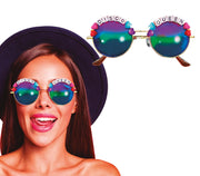 Disco Queen Brille für Damen verspiegelt, Bild 1