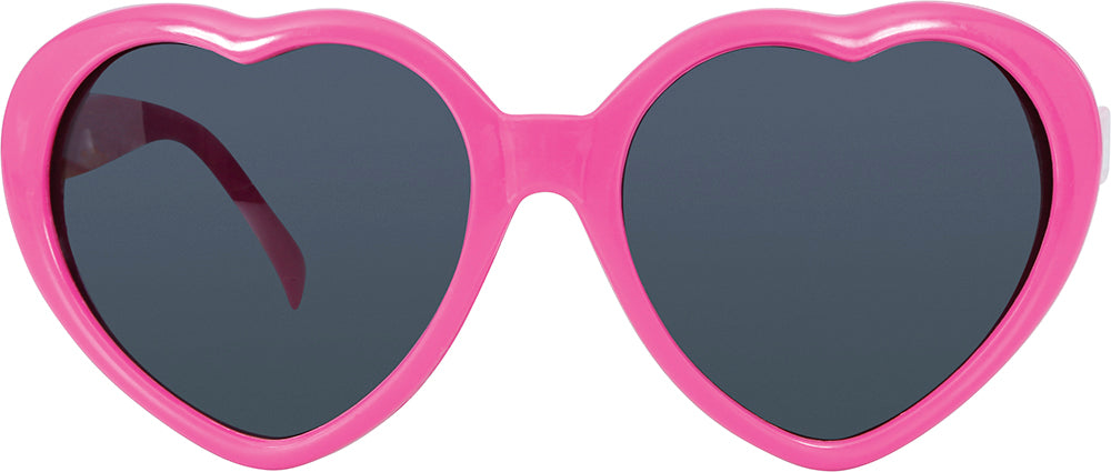 GP27045 – Karneval Herzbrille Party Accessoire – Farbe: Pink