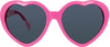 GP27045 – Karneval Herzbrille Party Accessoire – Farbe: Pink