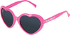GP27045 – Karneval Herzbrille Party Accessoire – Farbe: Pink