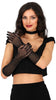 GP27054 – Marquisen Glanzvolle Netzhandschuhe Strass – Farbe: Schwarz, Rot