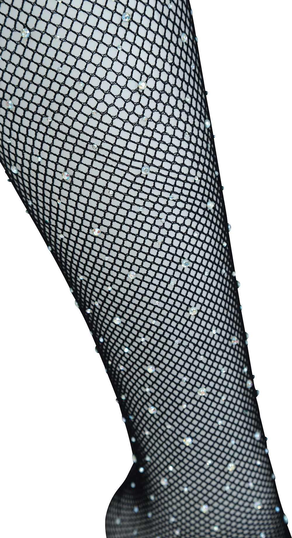 GP27056 – Retro Flapper Netzstrümpfe Mit Strass – Farbe: Schwarz, Natural