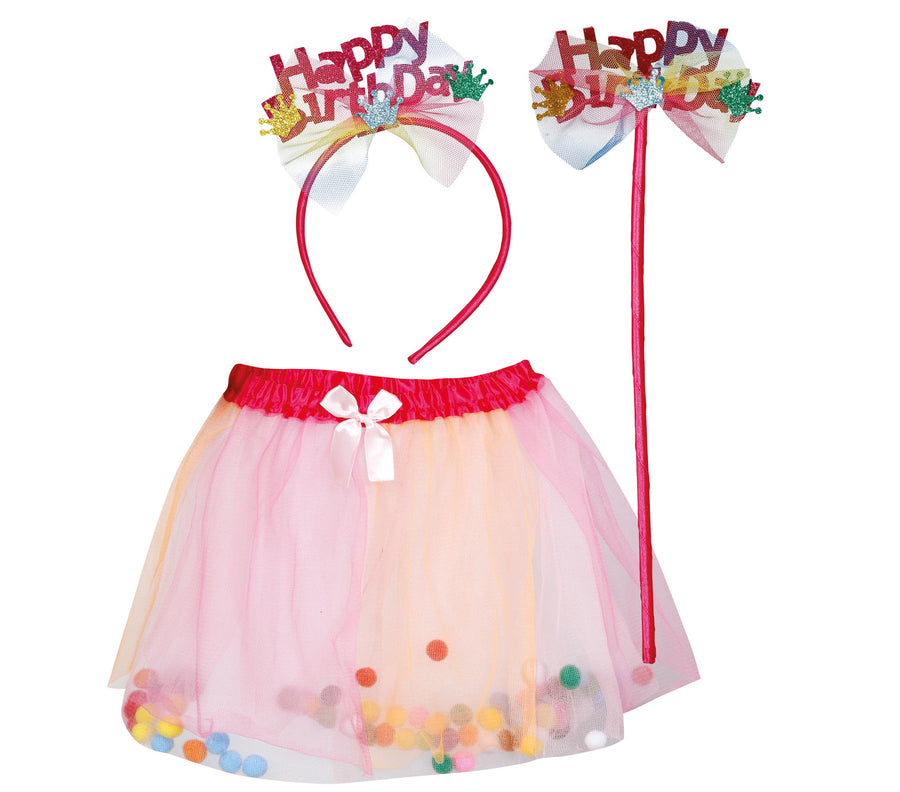Geburtstag Set für Mädchen Happy Birthday