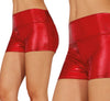 GP27089 – 70s Glamour Shorts Metallic Rot – Größe: 38 - 40 (M), 42 - 44 (L) – Farbe: Rot