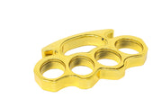 Schlagring für Erwachsene gold 105 mm Gangster, Bild 5
