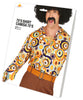 GP27131 – 70S Disco Hemd Partnerlook Karneval – Größe: 48 - 50 (M), 52 - 54 (L) – Farbe: Mehrfarbig