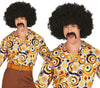 GP27131 – 70S Disco Hemd Partnerlook Karneval – Größe: 48 - 50 (M), 52 - 54 (L) – Farbe: Mehrfarbig
