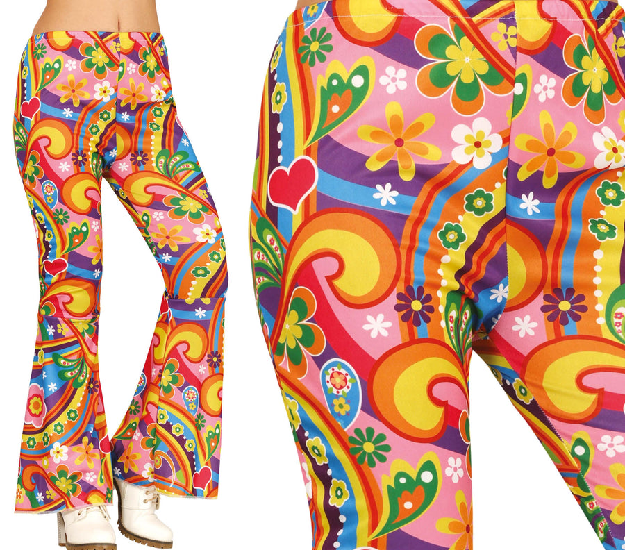 Hippie Karneval Schlaghose 60er