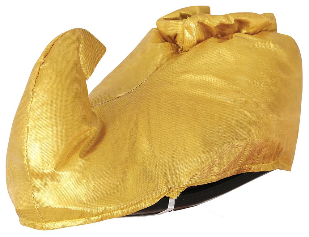 GP27165 – Wüstenprinz Goldene Schuhüberzieher – Farbe: Gold