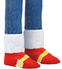 GP27166 – Weihnachtsstiefel Karneval Schuhe Rot – Farbe: Mehrfarbig