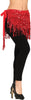 GP27202 – Wüstenprinz Glamour Karneval Tanzrock – Farbe: Rot, Gold, Silber, Schwarz