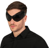 GP27206 – Nineties Retro Brillen Style Schwarz – Farbe: Schwarz