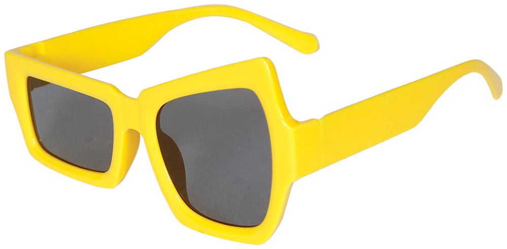 GP27208 – 80s 90s Gelbe Brille Retro Stil – Farbe: Gelb