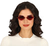 GP27209 – Hippie Brille Lips 60s Style Rot – Farbe: Pink